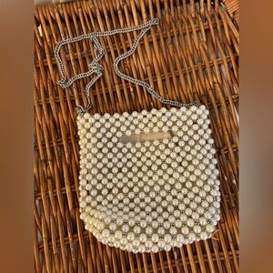 Zara Pearl Beaded Bag